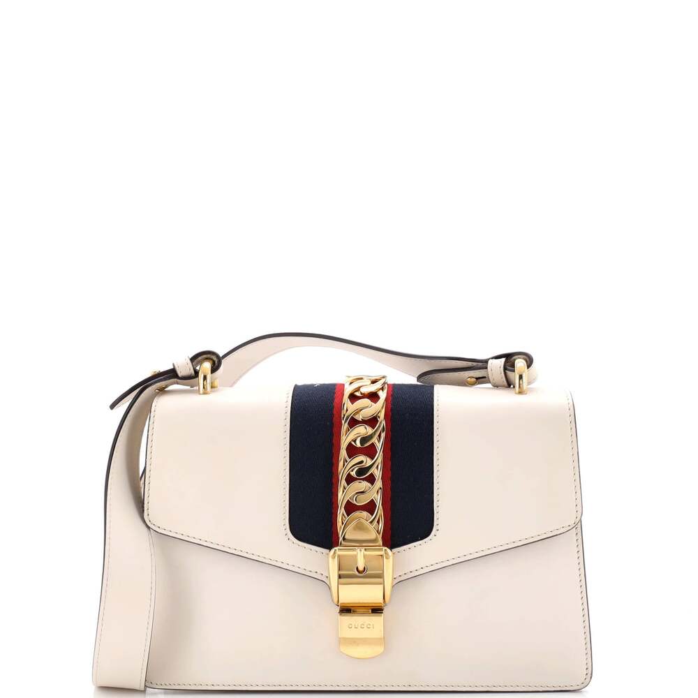 Gucci Sylvie Shoulder Bag Leather Small #303246G11B